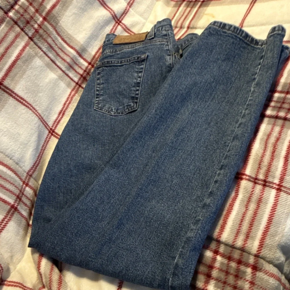 Lauren Jeans Co. Ralph Lauren Jeans Women Petite Blue Denim Size 14P - Picture 5 of 6
